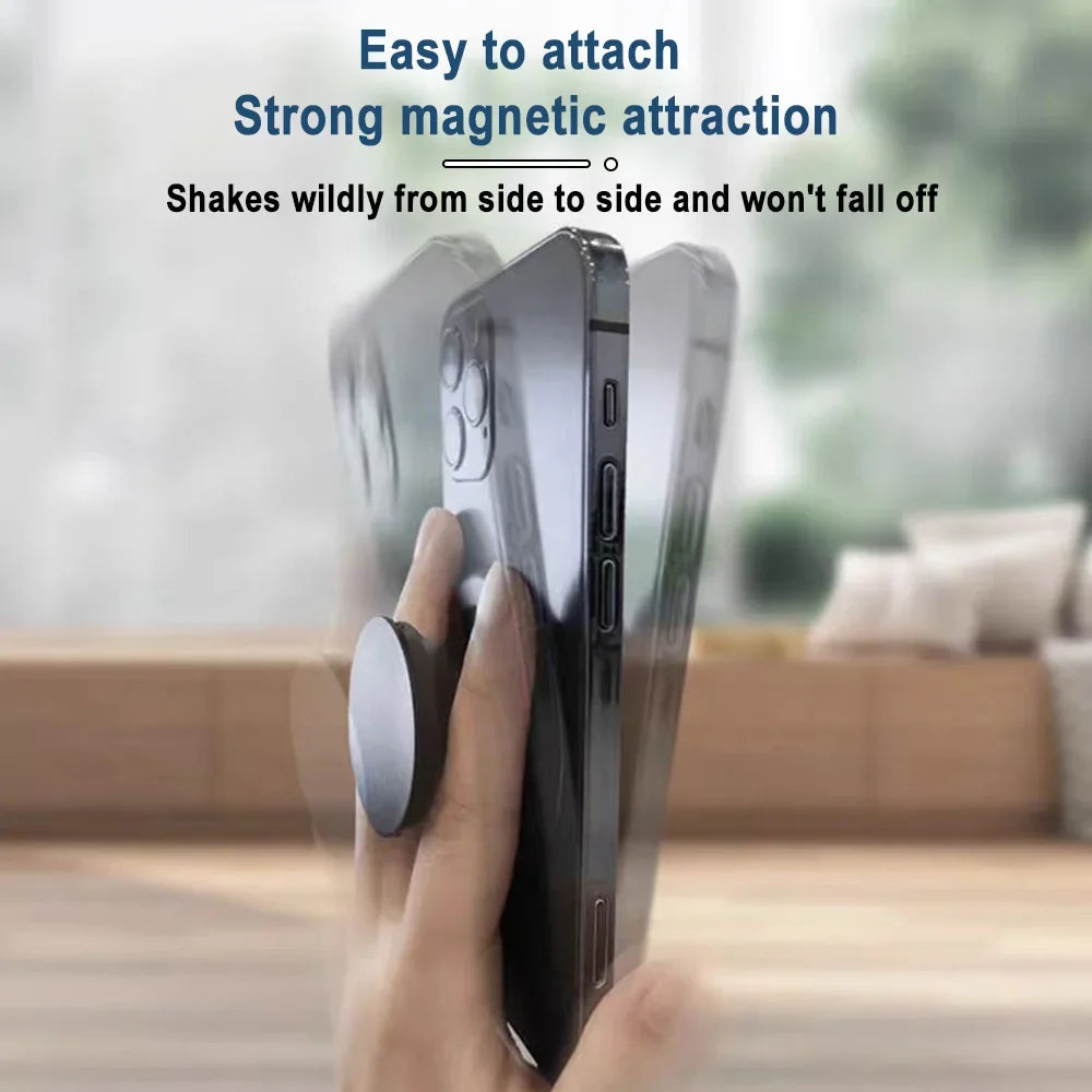 Grippopso Magnetic Folding Mobile Phone Grip and Stand for iPhone 16, 15, 14, 13